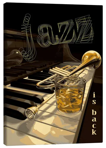 Posterlounge Wandbild Jazz is back, colosseum, erhältlich als Poster, Leinwandbild, Wandsticker oder Acrylglasbild