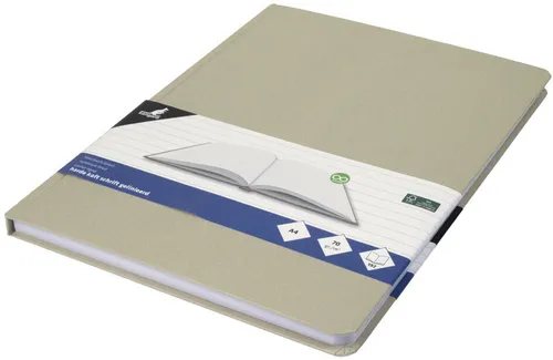 kangaro Notizbuch Kraft DIN A4 96 Blatt liniert