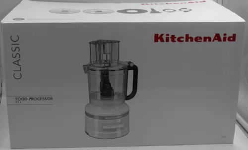 Kitchenaid Foodprozessor 3 5KFP1318EWH - Vielseitiger Küchenhelfer - Küchenmaschinen mit 3,1 l Fassungsvermögen, ideal zum Hacken, Reiben und Mixen. Die 3-in-1-Öffnung ermöglicht zeitsparendes Arbeiten mit verschiedenen Zutaten.