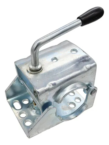 Klemmschelle 60 mm Ø mit Klapphebel Flansch mit 6 Loch Universal für Alko AL-KO