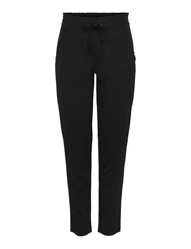 JDY Damen JDYCATIA New Ancle Pant JRS NOOS Hose, Black, XL/32