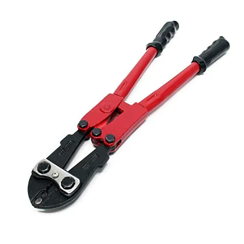 Wiltec Crimpzange für 2-5 mm Presshülsen, Presszange mit 4 Ösen, Quetschverbinder Zange für Stanzverbindungen, Krimperzange