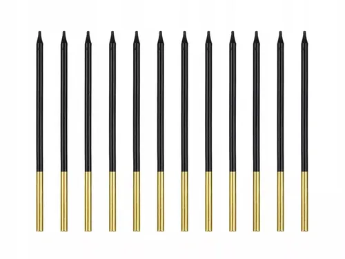 Świeczki urodzinowe PartyDeco 14 cm 12 szt. PartyDeco 5904555039131