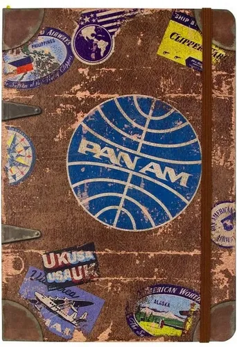 Nostalgic-Art Notizbuch DIN A5 Notizbuch - Pan Am Travel von Nostalgic-Art