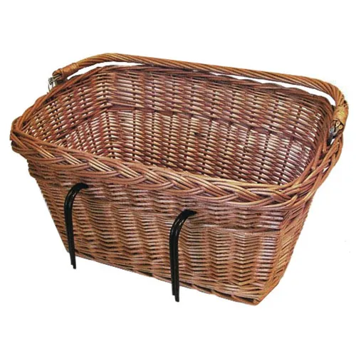 Basil Fahrradkorb Davos, Brown, 48 x 34 x 26 cm in braun von Basil