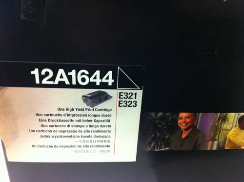 Produktbild original Lexmark Toner 12A1644 12a7305 12A7405  E321/323/323n  6000 S. A-Ware