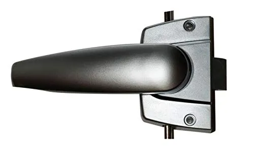 Unbekannt Toilettenschloss 3-Punkt-Verriegelung mattchrom (932952473)