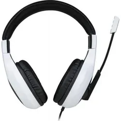 BigBen Connected, Kabelgebundenes PC-Headset mit 3.5mm Klinkenstecker und Mikrofon, Weiß / Schwarz - Bunt