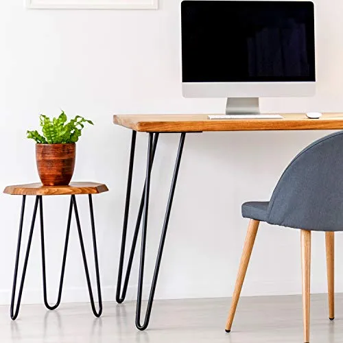 Tischbeine Schwarz von Stahlia