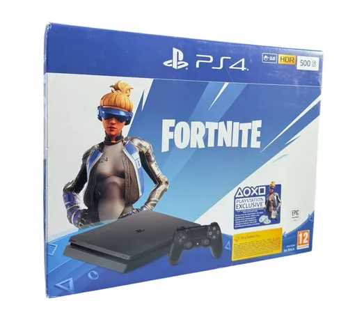 Sony PS4 500GB Jet Black: Fortnite Neo Versa Bundle mit DUALSHOCK Controller