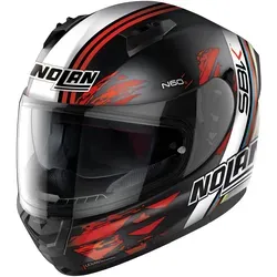 Nolan N60-6 Gr. L 60/61 - Hochwertiger Motorradhelm - Motorradhelm mit Pinlock, UV 400 Sonnenvisier und Ultrawide Sichtfeld. Ideal für sicheres Fahren und optimalen Komfort dank AirBooster Technologie.