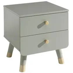 Mid.you Kindernachtschrank Olivgrün in grün von Vipack