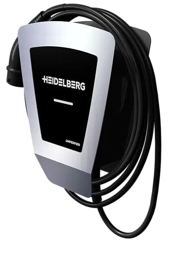 § 14a-konforme Wallbox Energy Control Plus mit 7,5 m Ladekabel - Wallboxen mit Lastmanagement, ideal für Privat & Unternehmen, bietet schnelles Laden bis zu 11 kW und robustes Design für Innen- und Außenbereich.