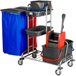 Vermop Variant 27 Reinigungswagen Edelstahl 1 Stück von Vermop