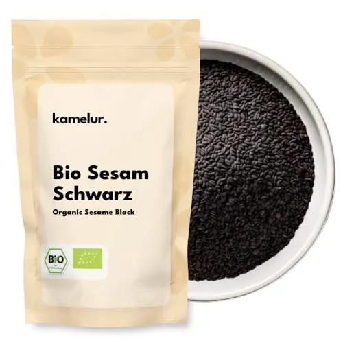 Kamelur Bio Sesam Schwarz (1kg) von Kamelur