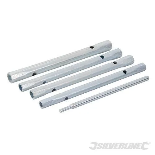 Silverline ~ Monobloc Steckschlüssel 5-teilig Satz 8/9, 9/11, 10/11, 12/13 39502