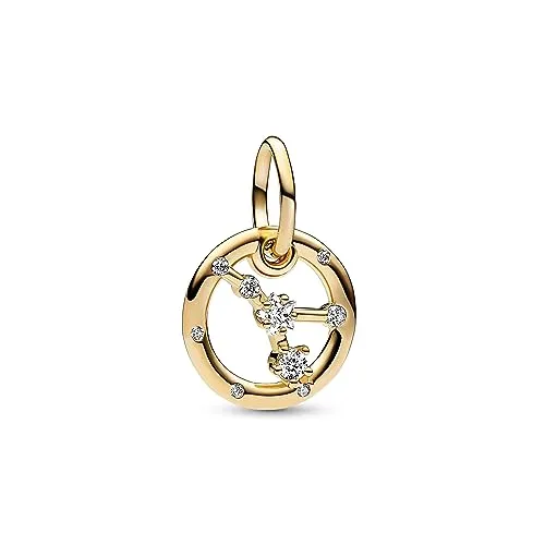 PANDORA Moments Sternzeichen Krebs Charm-Anhänger in gold von Pandora