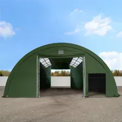 Produktbild TOOLPORT Highlander 9,15x12m Rundbogenhalle