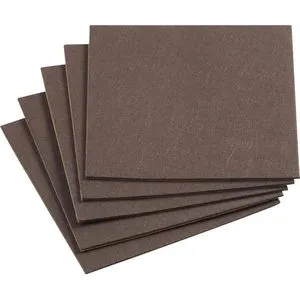 Meister Filzgleiter 0645526, 200 x 200mm, braun, selbstklebend, 5 Stück