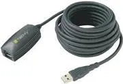 Techly USB 3.0 Aktives Verlängerungskabel 5 m - USB-Kabel & Adapter, aktives Kabel mit Signal-Regeneration für verbesserte Datenübertragung über 5 m, ideal für schnelle Verbindungen.
