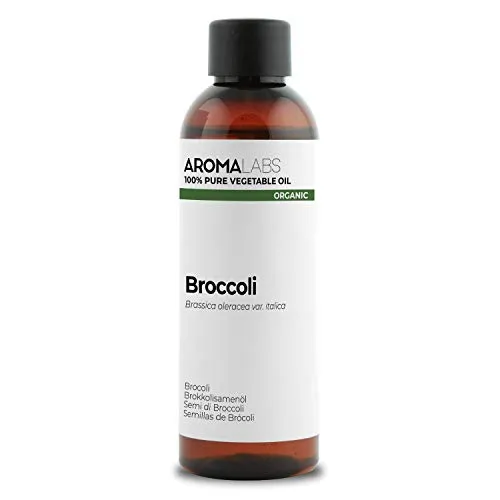 Bio Brokkolisamenöl (Brassica cretica Lam) – kaltgepresst & unraffiniert – 100% reines Pflanzenöl – 100 ml – Aroma Labs