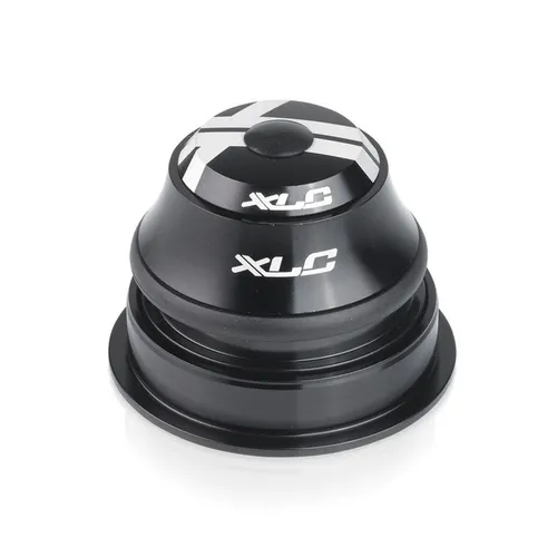 XLC Zubehör Comp A-Head-Steuersatz HS-I07 - Fahrradsteuersatz für 1 1/8 - 1 1/4 Zoll, tapered semi integriert, in elegantem Schwarz für optimale Steuerung und Stabilität beim Radfahren.