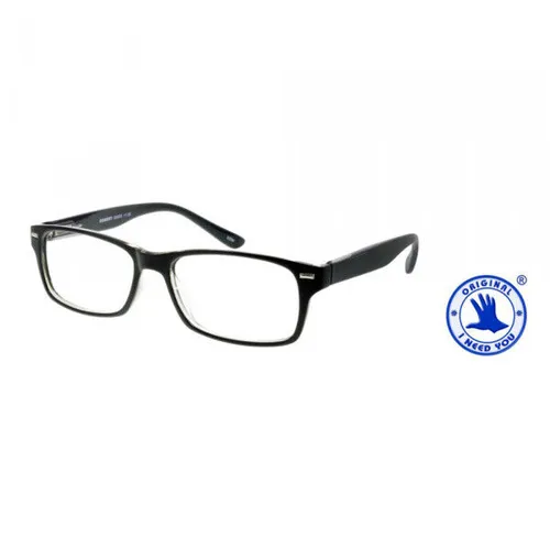 Lesebrille mit Etui Robert Schwarz (+ 1,0 dpt) in schwarz von I Need You GmbH