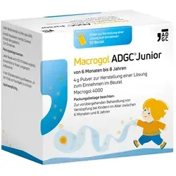 Macrogol Adgc Junior 6m-8j 4g Plv.z.h.e.l.z.einn. 50 St