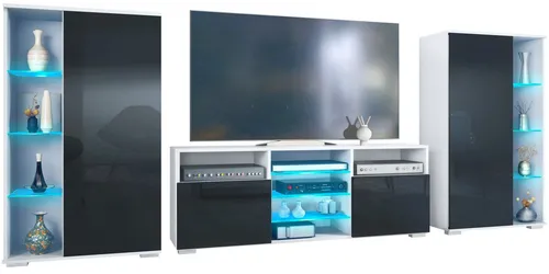 Vladon Wohnwand Davos