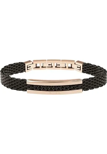 Breil Armband TJ2743 aus Stahl mit IP Gun Finish - Elegantes Armband für Herren und Damen, gefertigt aus robustem Stahl mit edlem IP Gun Finish – ideal für stilvolle Akzente.