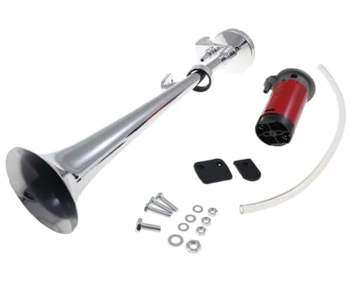 Fanfare Hupe Druckluft Horn 12V mit Kompressor