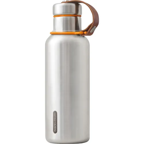 Insulated Bottle 500 ml - Hochwertige Edelstahl-Isolierflasche orange - Thermobehälter für Unisex, hält Getränke 12 Stunden heiß oder 24 Stunden kalt, ideal für Nachhaltigkeitsbewusste unterwegs.