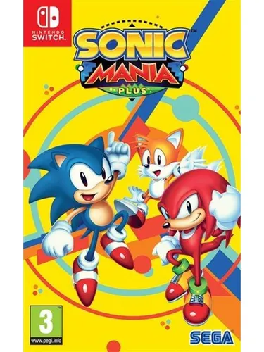 Sonic Mania Plus - Nintendo Switch - Platformer-Spiel für Nintendo Switch, mit neuen Charakteren und klassischen Levels für nostalgischen Spielspaß.