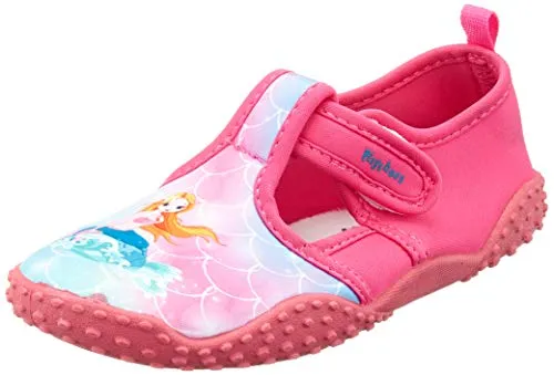 Playshoes Unisex Kinder Aquaschuhe Meerjungfrau 174742 Aqua Schuhe, Pink Meerjungfrau, 28/29 EU