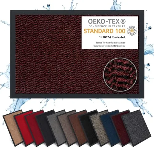 Fußmatten Schwarz von Carpet Diem