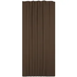 TiborTex Verdunkelungsvorhang, Braun, Textil, Uni, Rechteckig, 140x145 cm, Wohntextilien, Gardinen & Vorhänge, Verdunkelungsvorhänge
