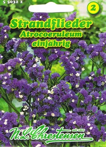 Pflanzen Blau von N.L. Chrestensen