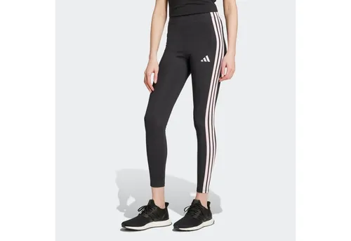 adidas Sportswear Trainingstights W 3S SJ LEG - Schwarz XS - Sportliche Trainingsbekleidung aus 90% Baumwolle und 10% Elasthan, ideal für Laufen mit optimaler Passform und hohem Tragekomfort.