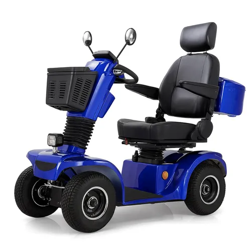 Urban Hopper Senior Seniorenmobil 15 Kmh 48V 20Ah 60km Vierrad Roller Blau COC