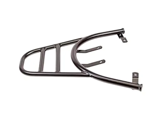 Gepäckträger Topcase-Halter Heckträger Schwarz passend für Piaggio Zip 2 50 100 4-Takt – Stabiler Kofferträger für Roller – max. 15 kg Traglast – Maße: 405 x 380 mm