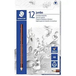 Staedtler Jumbo Dreikant-Bleistifte HB Box 12