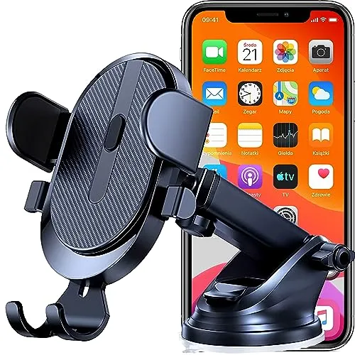 Retoo Handyhalterung Auto, Kfz Handyhalterung, Auto Handyhalter Saugnapf für Armaturenbretter, Scheibe, Schreibtisch, Universal Pkw Autotelefonhalte, Halterung kompatibel für alle Smartphones