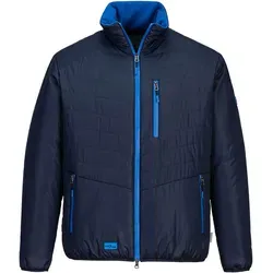 Blue Wave Herren Steppjacke Leo - Elegante Daunenoptik in Marine Größe L - Die Blue Wave Herren Steppjacke Leo vereint hohen Tragekomfort und stilvolles Design. Mit leichtem Innenfutter und praktischen Taschen ist sie ideal für kühle Tage und bietet eine perfekte Passform.
