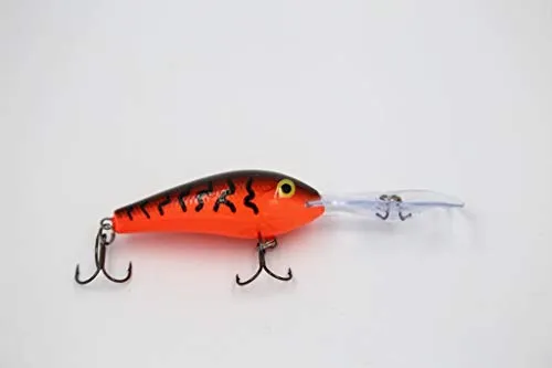 Rapala Deep Rattlin Fat Rap 7cm 20g Orange Tiger OCW Wobbler