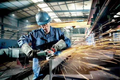 Metabo We 15 Quick 125 mm Schleifmaschine - Leistungsstarke 125 mm Schleifmaschine mit Schnellwechsel-System für effizientes Arbeiten und hohe Flexibilität.