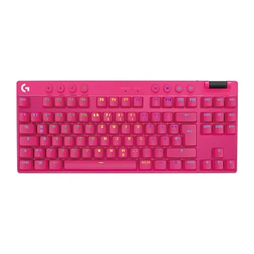 Logitech G PRO X TKL LIGHTSPEED in pink von Logitech G