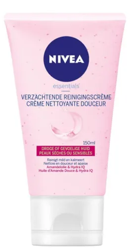Nivea Essentials verzachtende reinigingscreme droge en gevoelige huid 150ML