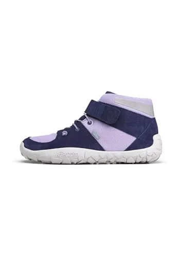Affenzahn Mid Sneaker Leder Dreamer - Wasserdicht & Atmungsaktiv - Sneaker für Kinder, ideal für kleine Entdecker mit flexiblem Design, Klettverschluss und umweltfreundlichem Material aus recyceltem Polyester und Algen-Schaum.