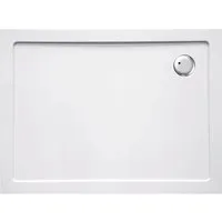 Sanotechnik Duschwanne SMC - Rechteckig, 100x90 cm, Weiß - Duschwanne aus stoßfestem Kunststoff, barrierefrei und UV-beständig, ideal für moderne Badezimmer.