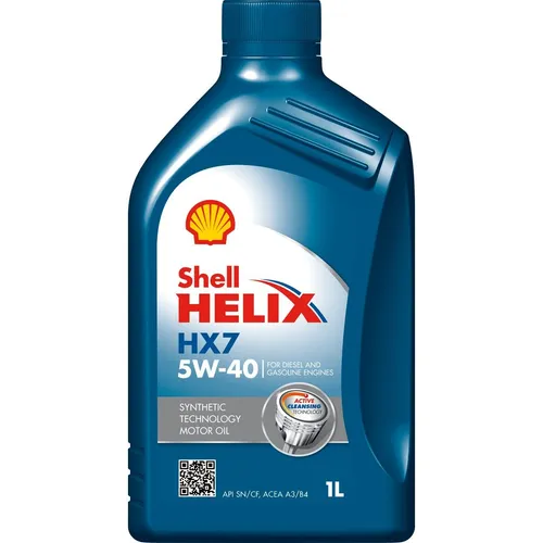 Shell Motoröl Helix HX7 5W-40 (SN Plus)